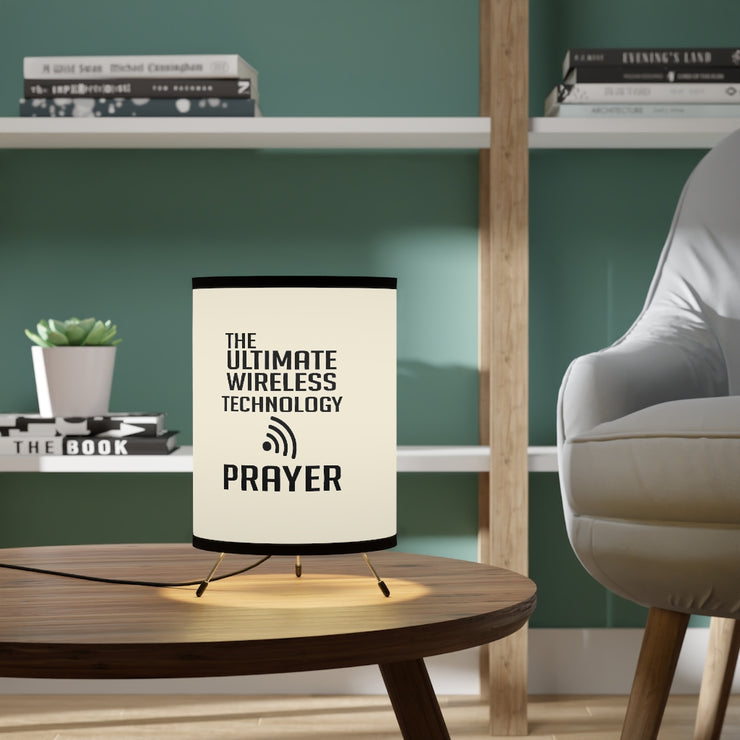 The Ultimate Wireless Technology - Prayer - Tripod Lamp