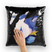 Wind of the Holy Spirit ﻿Sequin Cushion Cover