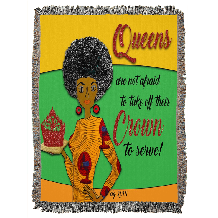 Woven Blankets - Queen Series - Take Crown Off