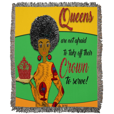 Woven Blankets - Queen Series - Take Crown Off
