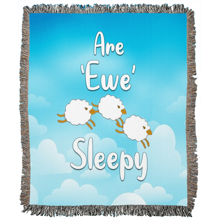 Woven Blankets - Are 'Ewe' Sleepy