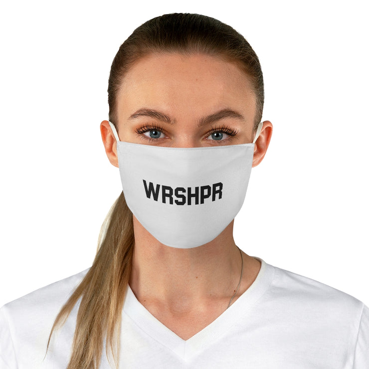 WRSHPR Fabric Face Mask