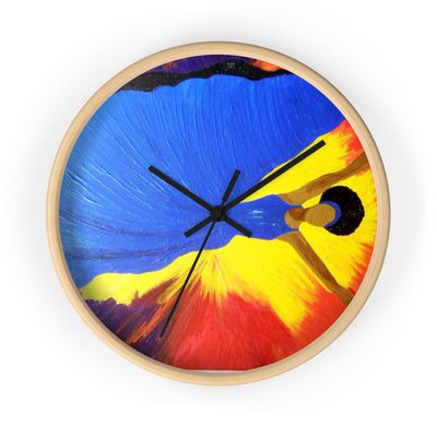 Wall clock - Joy Comes in the Morning