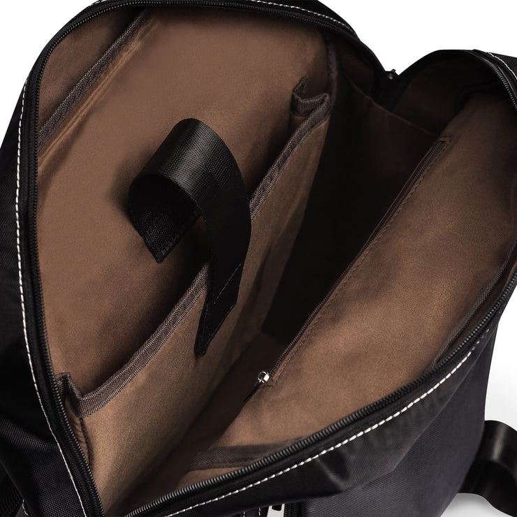 Unisex Casual Shoulder Backpack - Black Love Is . . .