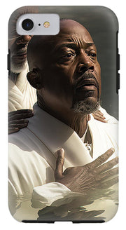 The Shepherd and Baptismal Candidate - Phone Case