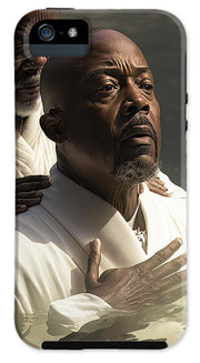 The Shepherd and Baptismal Candidate - Phone Case